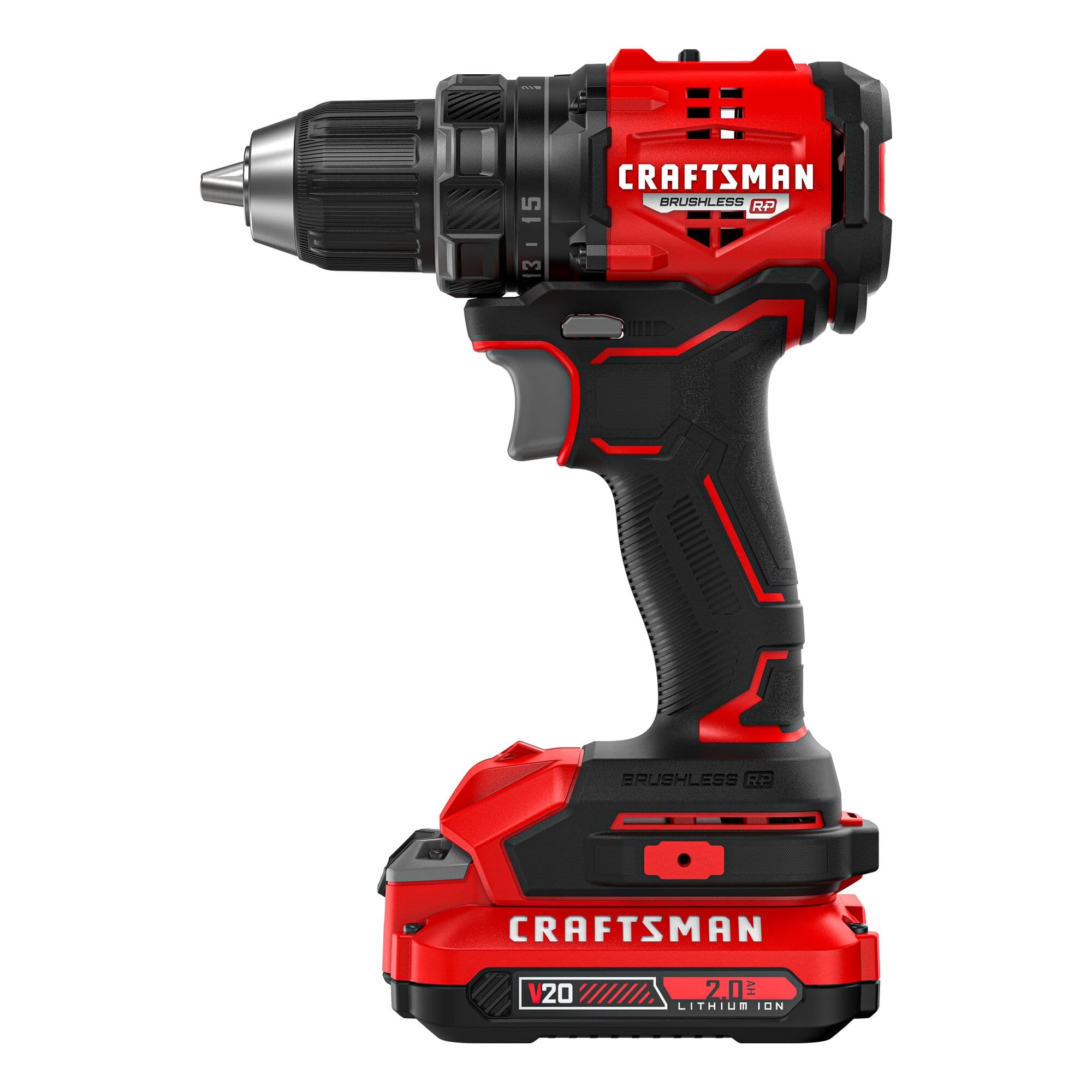 CRAFTSMAN 20-volt Max 1/2-in Keyless Brushless Cordless Drill