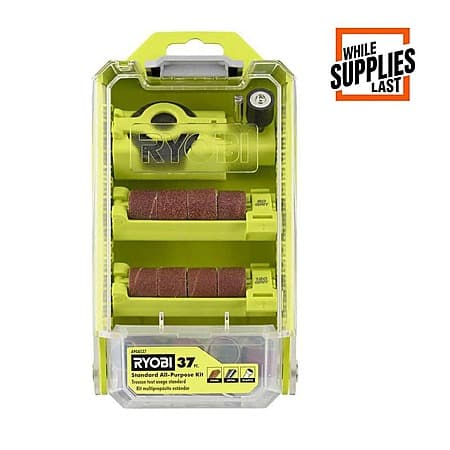 37-Pc RYOBI All-Purpose Rotary Tool Kit $5.50 + Free S&H